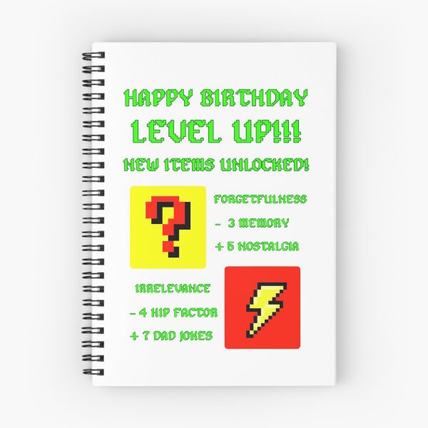 Item preview, Level Up Birthday designed and sold by BlazeBelushi.