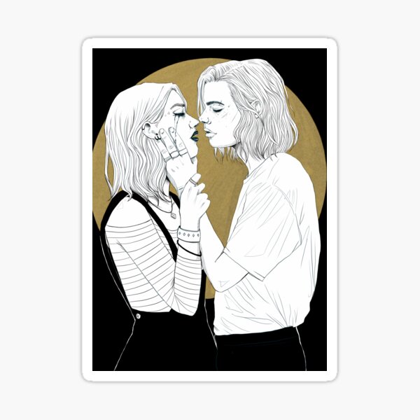 Asra & Petrichor Sticker