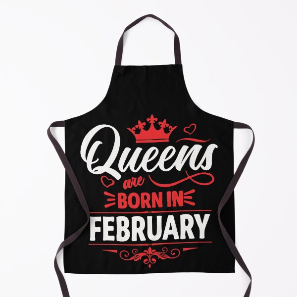 Item preview, Queens Are Born On February designed and sold by mouad naouiri.