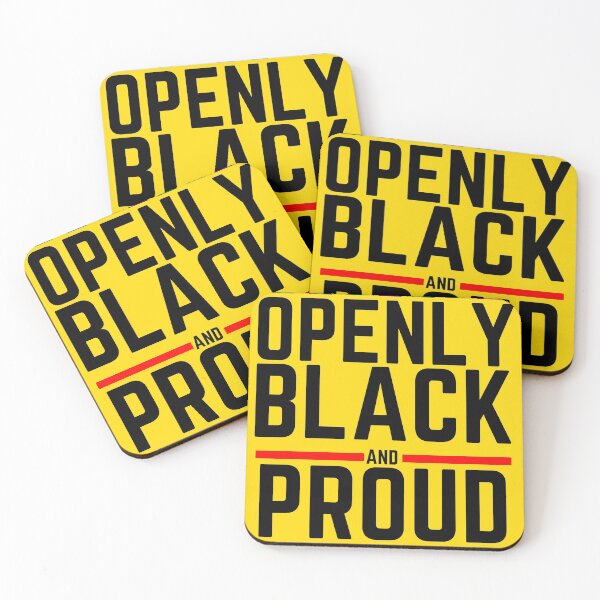 Item preview, Openly Black and Proud | Black and Proud designed and sold by PurpleAcademy.