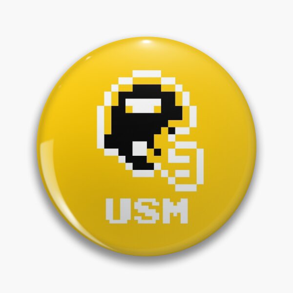 Item preview, Southern Miss Golden Eagles (Tecmo Super Bowl Football Helmet) designed and sold by The Armorsmith.