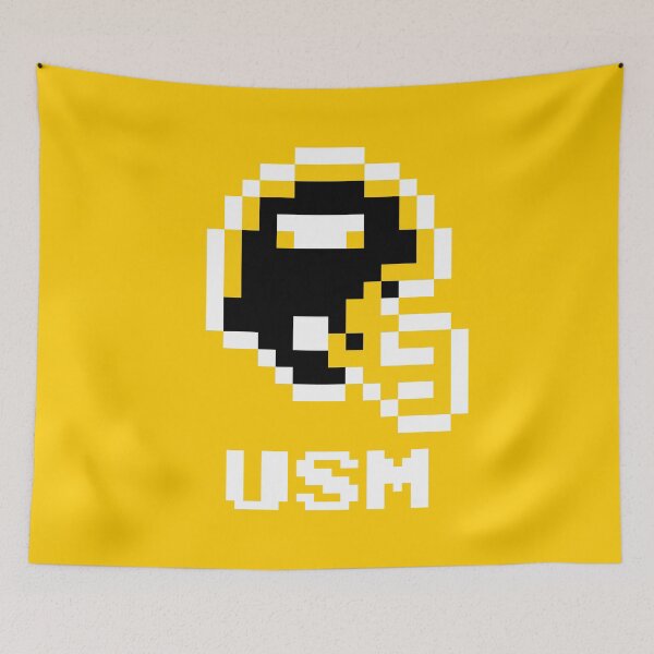 Item preview, Southern Miss Golden Eagles (Tecmo Super Bowl Football Helmet) designed and sold by The Armorsmith.