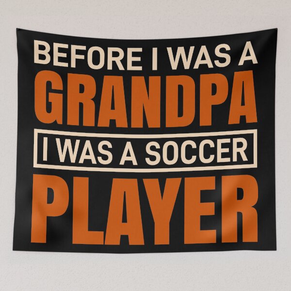 Item preview, Grandfather Soccer Football Player designed and sold by Astralia.