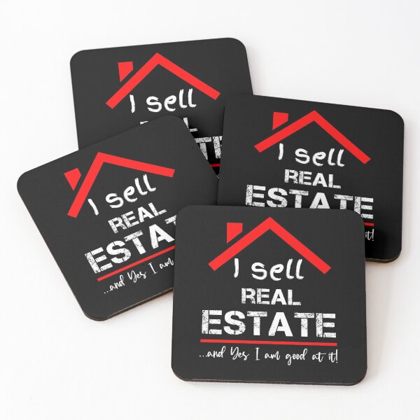 Item preview, Real Estate Agent,I sell real estate,business card real estate agent job funny quote saying gift idea designed and sold by Essakhi12.