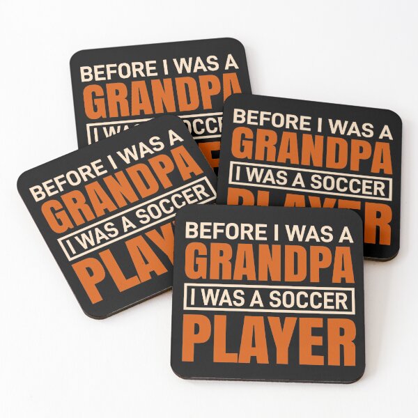 Item preview, Grandfather Soccer Football Player designed and sold by Astralia.