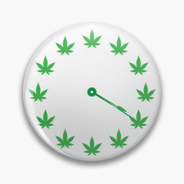 Item preview, green clock designed and sold by PUNCH ME IN SHOP.