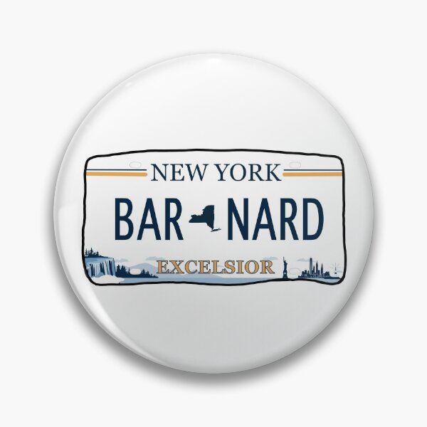 Item preview, Barnard license plate designed and sold by kurtzapno.