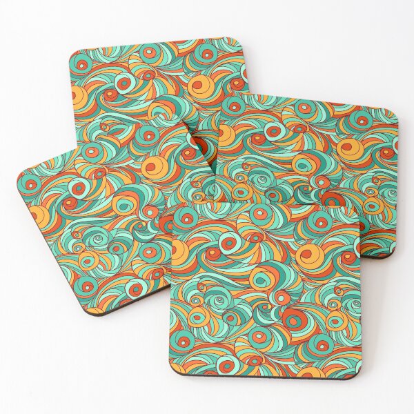 Item preview, Color Doodle - Pattern  designed and sold by BaldingSnail.