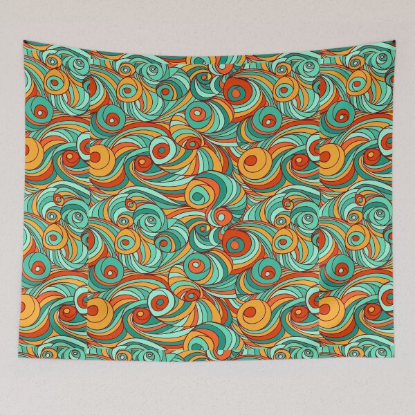 Item preview, Color Doodle - Pattern  designed and sold by BaldingSnail.