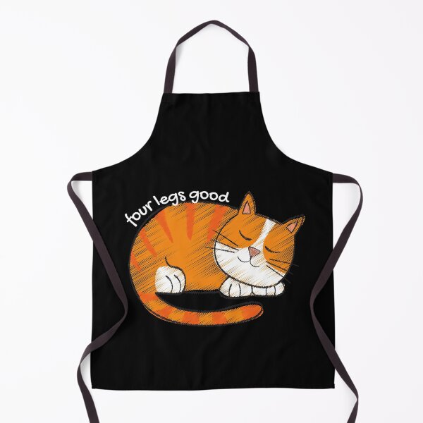 Item preview, four legs good cat ,4 legs quotes , four legs lovers , pets lovers , pets quotes , cats quotes , cats lovers , funny quotes about pets designed and sold by artisserv.