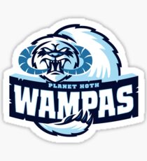 Planet Hoth Wampas Sticker