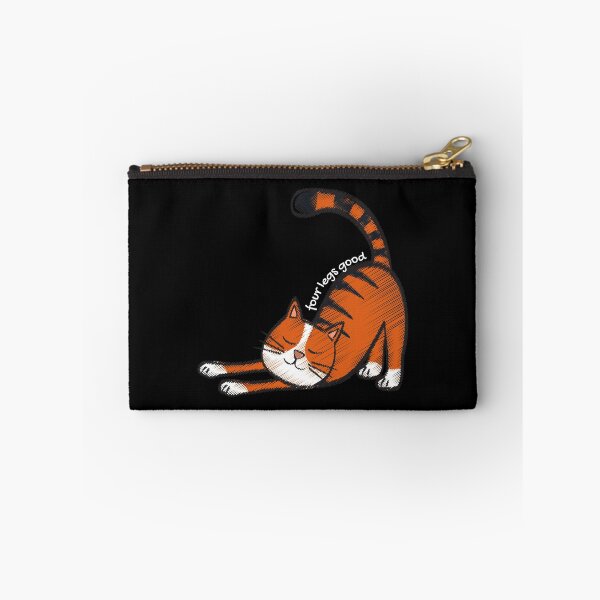 Item preview, four legs good cat , 4 legs quotes , four legs lovers , pets lovers , pets quotes , cats quotes , cats lovers  , funny quotes about pets designed and sold by artisserv.