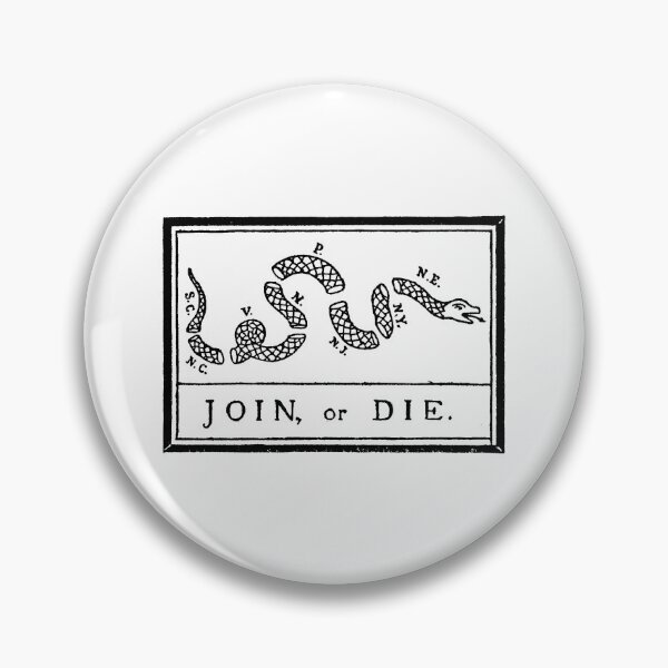 Item preview, JOIN, or DIE American Cartoon designed and sold by IconicalHawk.