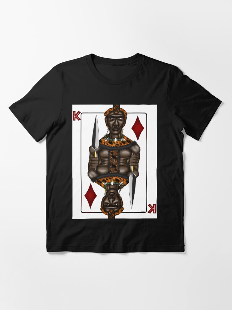 African King Series - Shaka Zulu King of Diamonds Essential T-Shirt