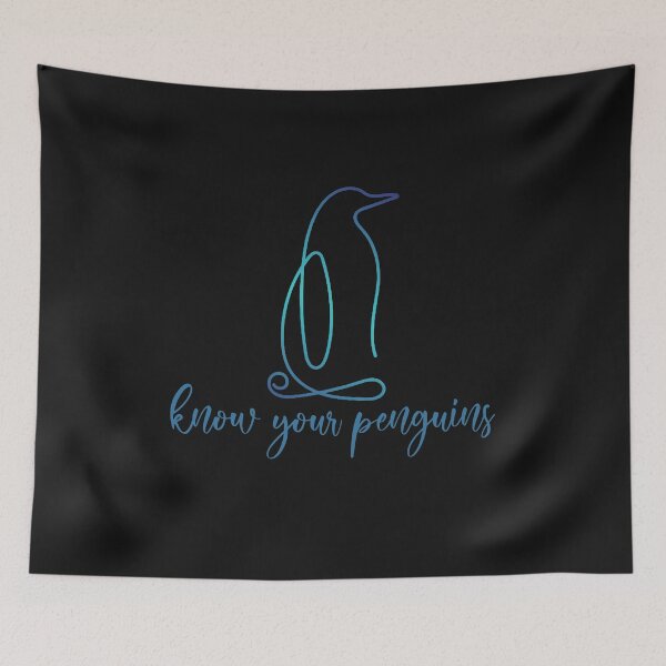 Item preview, know your penguins t-shirt design  designed and sold by zouhairchnafa.