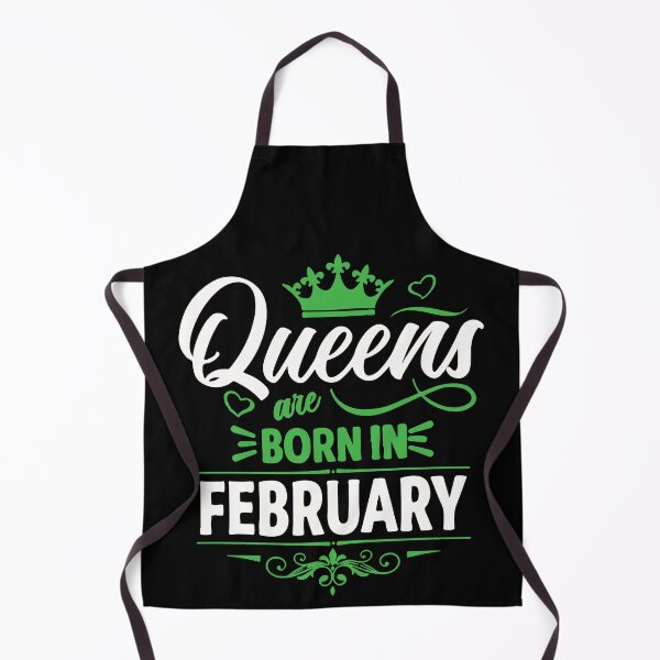 Item preview, Queens Are Born On February designed and sold by mouad naouiri.