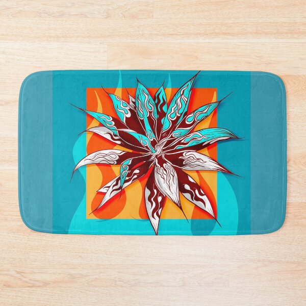 Item preview, Spiky flames leaves designed and sold by Rômulo Queiroz.