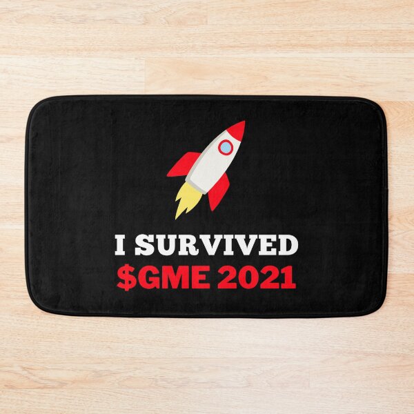 Item preview, I Survived GME 2021 - Gamestonk #GMEGANG $GME designed and sold by reallyrealnow.