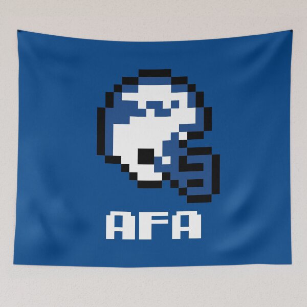 Item preview, Air Force Falcons (Tecmo Super Bowl Football Helmet) designed and sold by The Armorsmith.