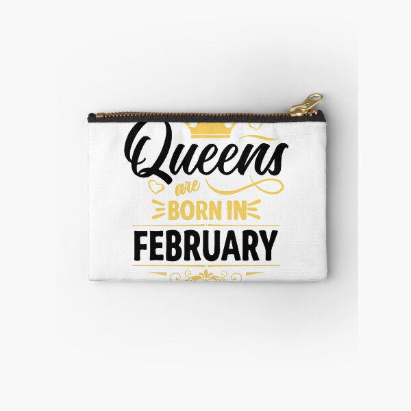 Item preview, Queens Are Born On February designed and sold by mouad naouiri.
