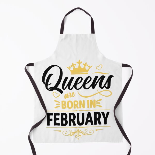 Item preview, Queens Are Born On February designed and sold by mouad naouiri.