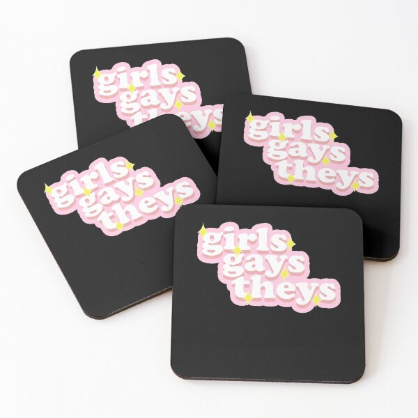 Item preview, Sparkles Glitter Cute LGBT Girls Gays And Theys designed and sold by RainbowPandas.
