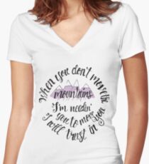 Trust In You Women's Fitted V-Neck T-Shirt