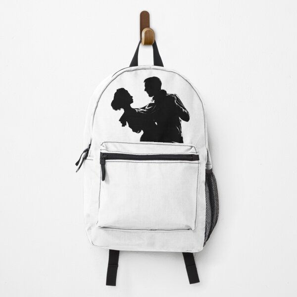 Item preview, black silhouette dancing couple men and women designed and sold by nataliavavilina.