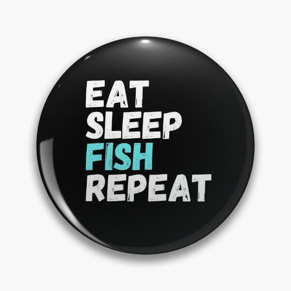 Artikelvorschau, Eat Sleep Fish Repeat entworfen und verkauft von HobbyRoost.