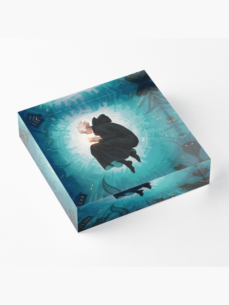 Alternate view of One last hope Acrylic Block