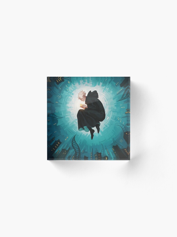 Alternate view of One last hope Acrylic Block