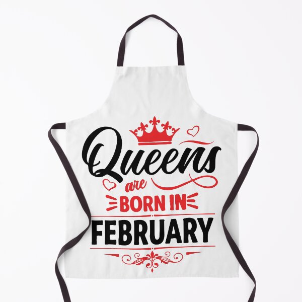 Item preview, Queens Are Born On February designed and sold by mouad naouiri.