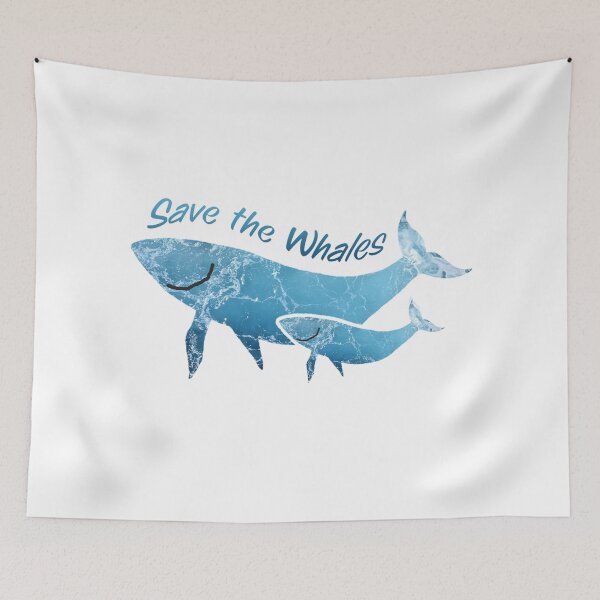 Item preview, Save the whales designed and sold by Pixelmatrix.