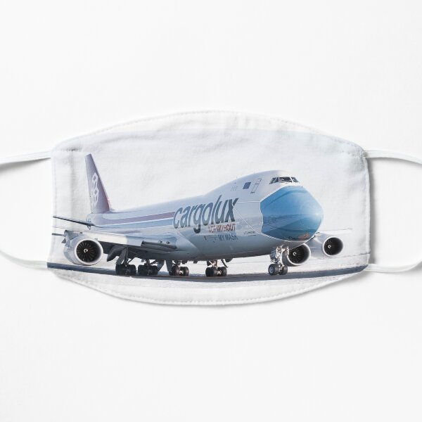 Cargolux "Not Without My Mask" Livery Flat Mask