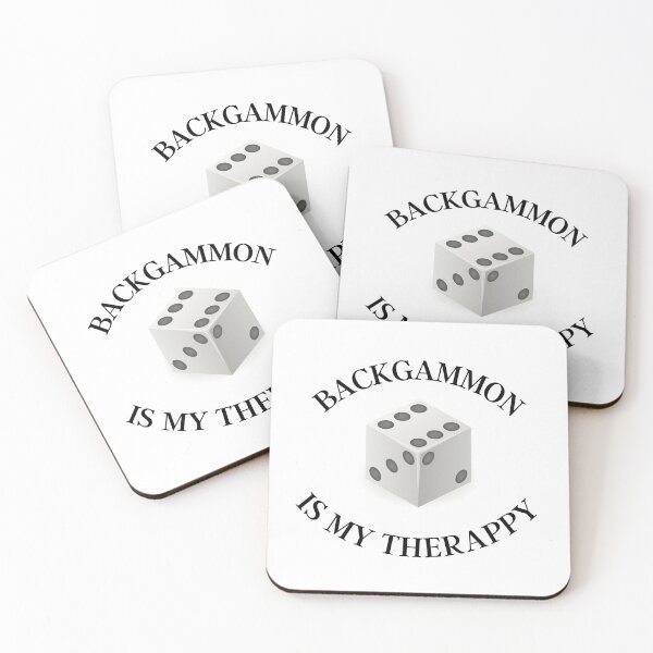 Item preview, Backgammon - Backgammon Quote - Backgammon Gift - Backgammon is my therappy designed and sold by Designs-DA.