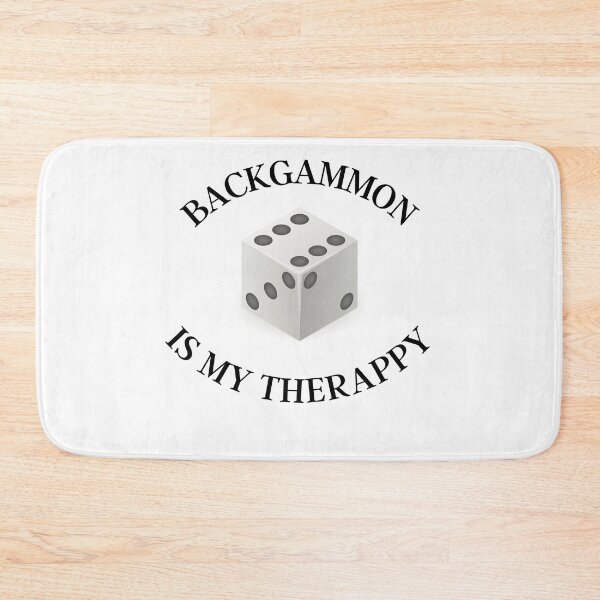 Item preview, Backgammon - Backgammon Quote - Backgammon Gift - Backgammon is my therappy designed and sold by Designs-DA.