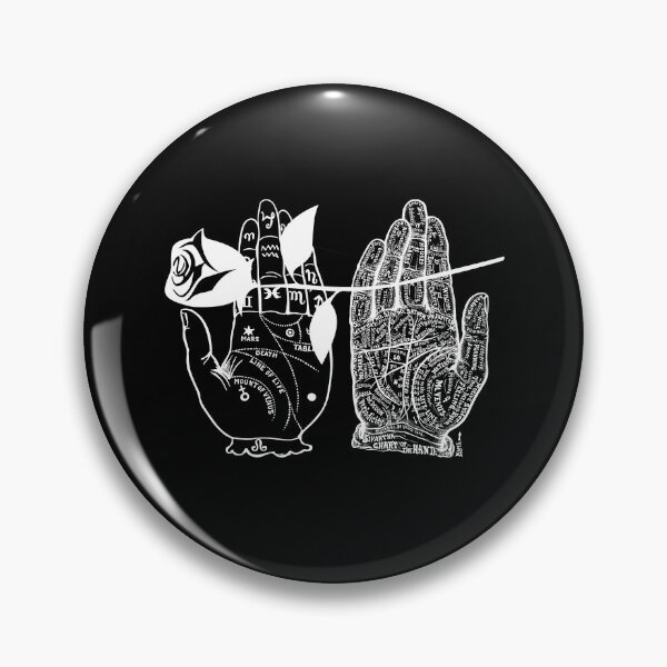 Item preview, Palmistry, physiognomy, palm lines, rose, hands designed and sold by fantastyc.