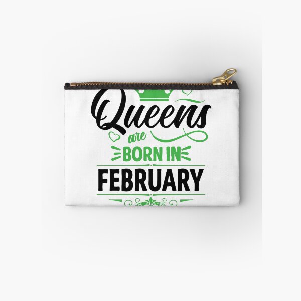 Item preview, Queens Are Born On February designed and sold by mouad naouiri.