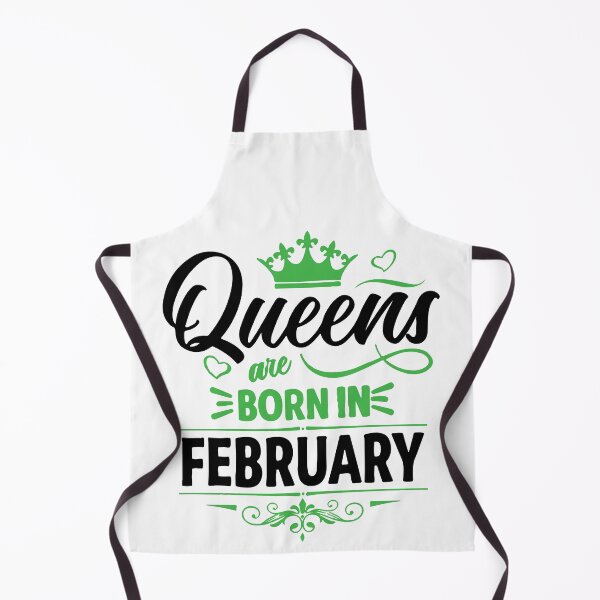 Item preview, Queens Are Born On February designed and sold by mouad naouiri.