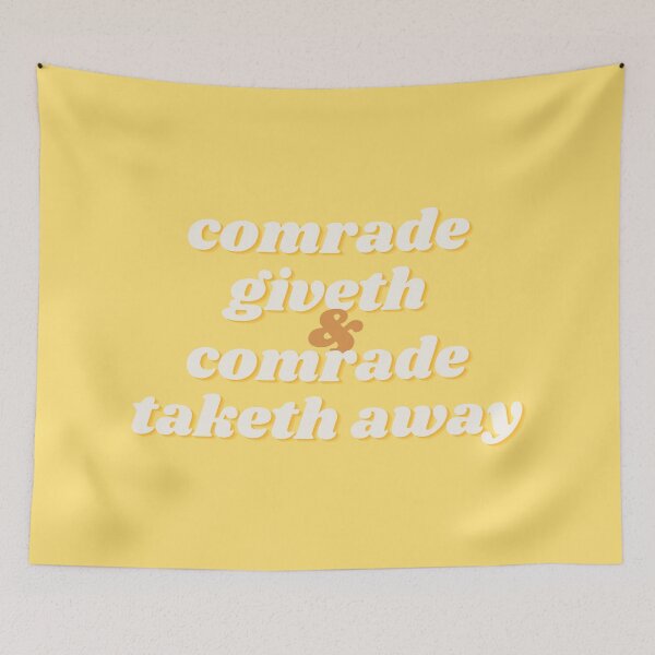 Item preview, Comrade Giveth and Comrade Taketh Away designed and sold by greenegg.