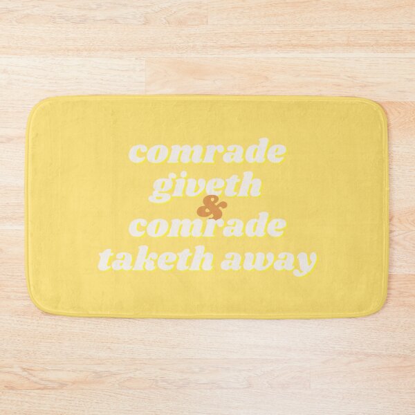 Item preview, Comrade Giveth and Comrade Taketh Away designed and sold by greenegg.