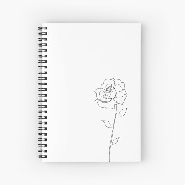 Rose Spiral Notebook