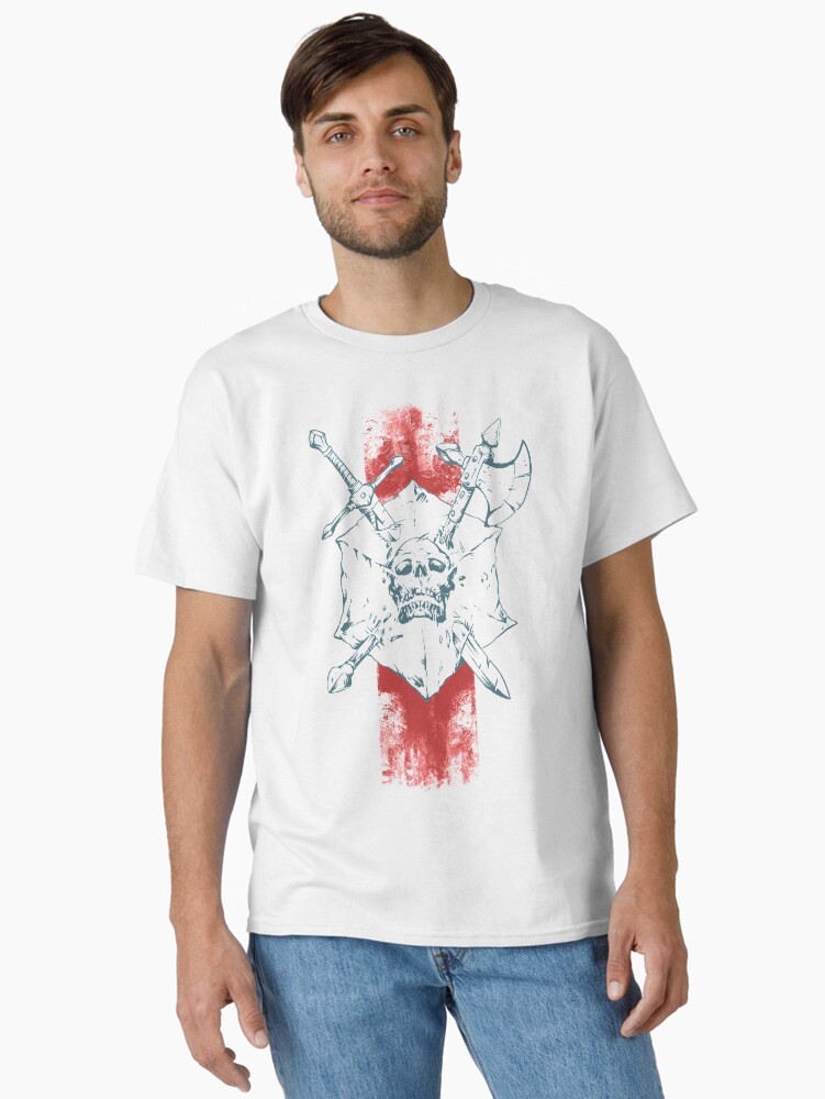 Thumbnail 2 of 7, Classic T-Shirt, Death by Gelatinous Cube designed and sold by Shmaba.