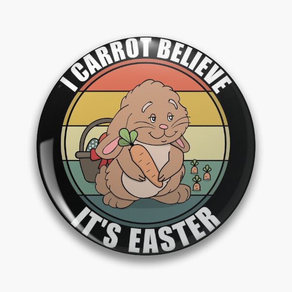 Item preview, I Carrot Believe It's Easter - Funny Spring Break Pun designed and sold by Giacob.