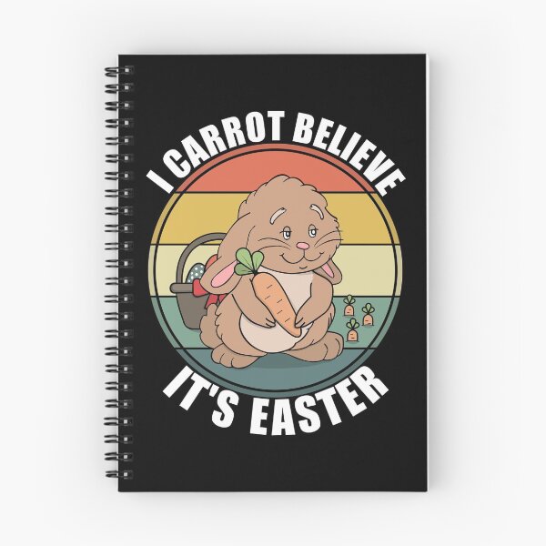 Item preview, I Carrot Believe It's Easter - Funny Spring Break Pun designed and sold by Giacob.