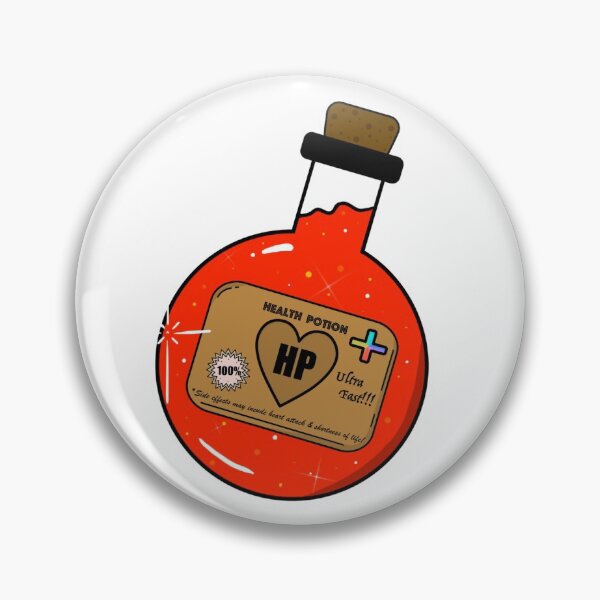 Item preview, Just a Health Potion designed and sold by ShiftClick.