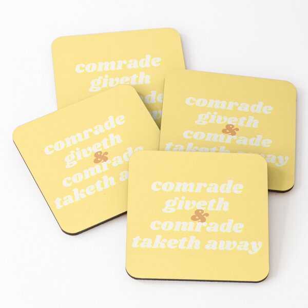 Item preview, Comrade Giveth and Comrade Taketh Away designed and sold by greenegg.