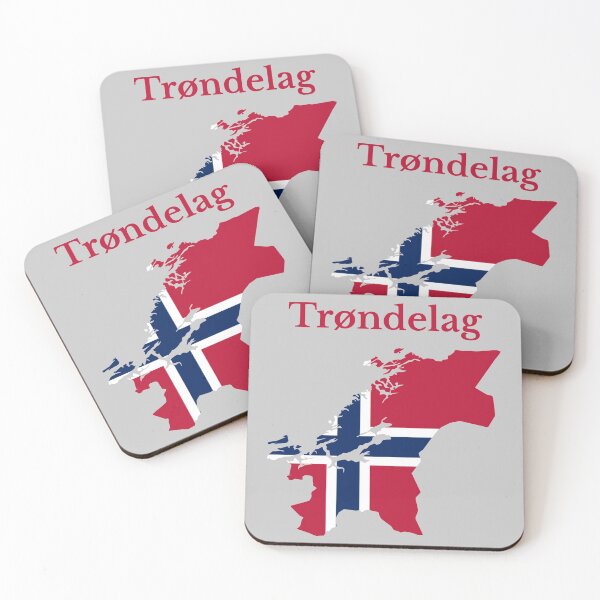 Item preview, Trondelag County Map, Norwegian County, Norway. designed and sold by marosharaf.