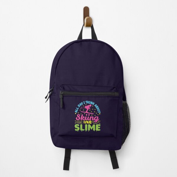 Item preview, All Day I Think About Skiing and Slime designed and sold by jaygo.