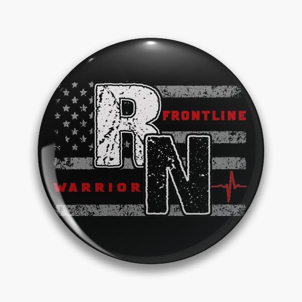 Item preview, Frontline Warrior Nurse designed and sold by RiffXS.